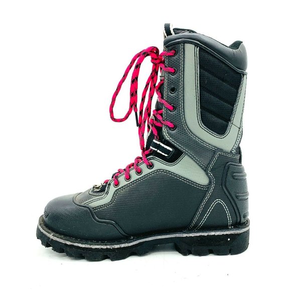 Motorfist Contessa Leather Womens Boots 8 - 4578 - Picture 4 of 8